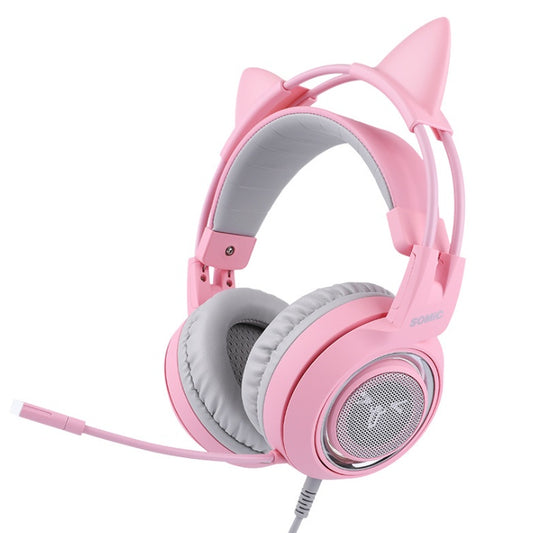 Cat ear headset